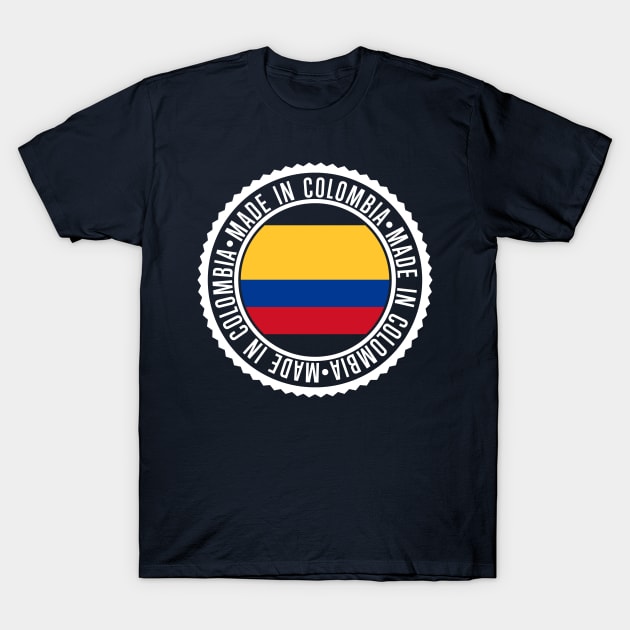 Made in Colombia - Colombian pride T-Shirt by verde